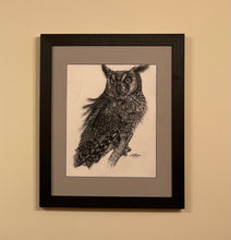 Load image into Gallery viewer, "McLeod" (Long Eared Owl) - Original (2021)