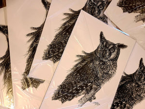 "McLeod" (Long Eared Owl) - Limited Print (2021)