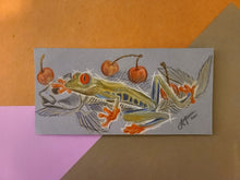Load image into Gallery viewer, &quot;Tree Frog Trip&quot; (Red-Eyed Tree Frog) - Original (2021)
